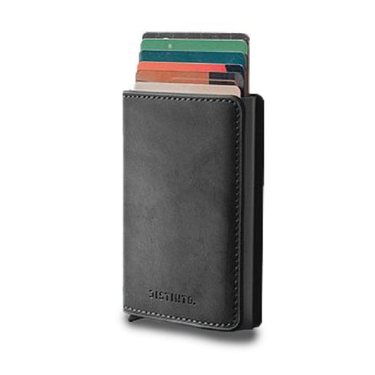 Wallet & Pop Up Card Holder For Men And Women (random Color)